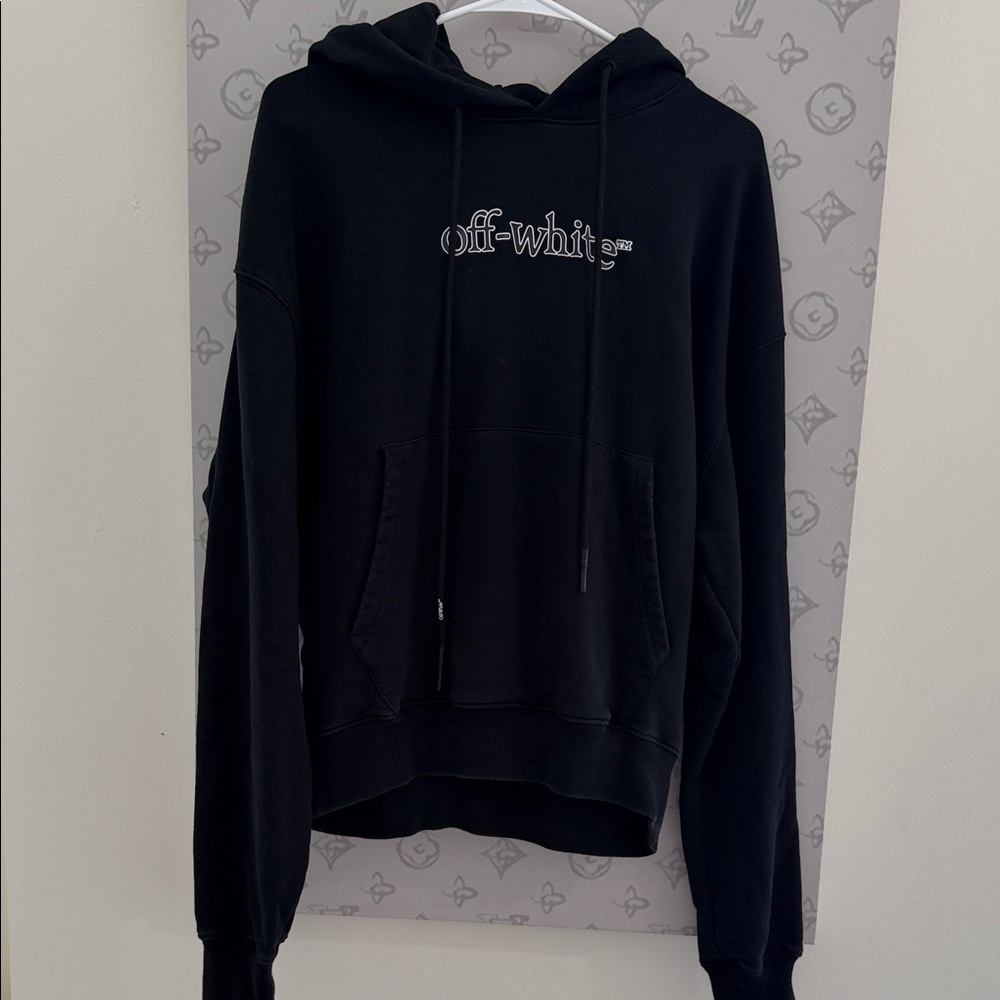 Off-White Charcoal Hoodie
